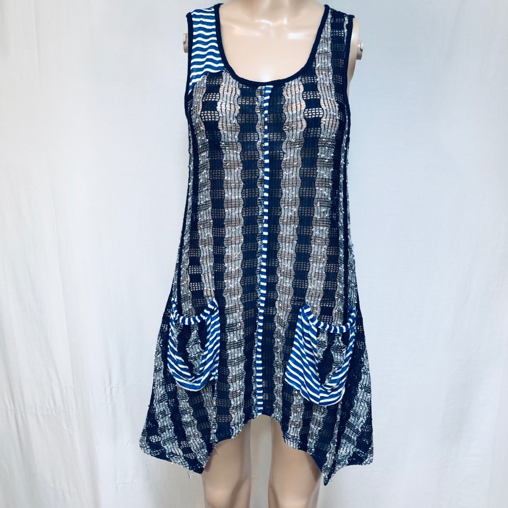 Aster by Firmiana women’s Tunic Sz S  See Thru